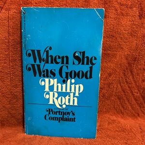 When She Was Good by Philip Roth - Blue Cover